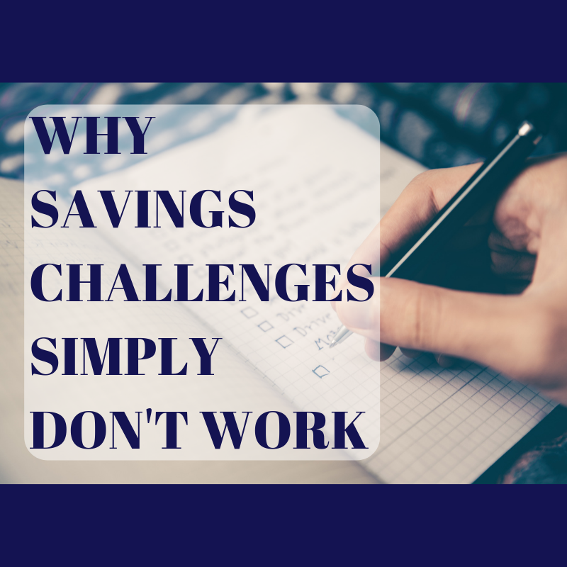 savings challenges don't work
